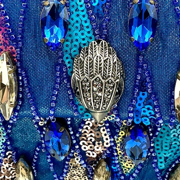 Kurt Geiger London Mini Kensington Sequin Crossbody Bag #1095 - Picture 3 of 4